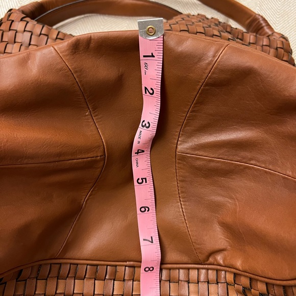 NWT Woven leather shoulder/hobo bag - Picture 12 of 16